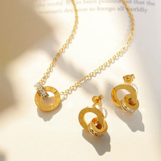 Golden bloom set